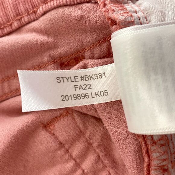 J. Crew 2022 Pink Mid-rise Skinny Corduroy Pant Women's Size 28 - Picture 6 of 8